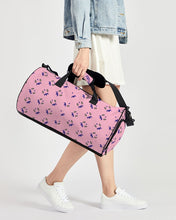 Load image into Gallery viewer, YFEMAX Monogram abstract pink Sports Duffle Bag
