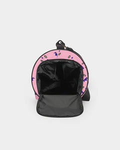 YFEMAX Monogram abstract pink Sports Duffle Bag