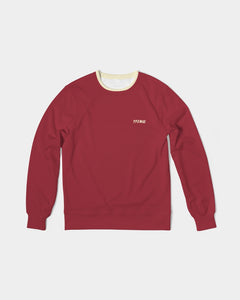 YFE MENS Rowdy Red Classic French Terry Crewneck Pullover