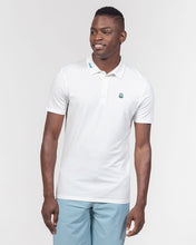 Load image into Gallery viewer, YFE MENS SpRinG wHItE Slim Fit Short Sleeve Polo
