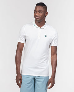 YFE MENS SpRinG wHItE Slim Fit Short Sleeve Polo