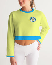 Load image into Gallery viewer, Lady YFE Mellow Yellow Cropped Sweatshirt
