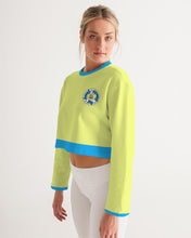 Load image into Gallery viewer, Lady YFE Mellow Yellow Cropped Sweatshirt
