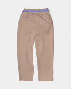 Lady YFE Fuzzy Wuzzy Lite Brown Belted Tapered Pants