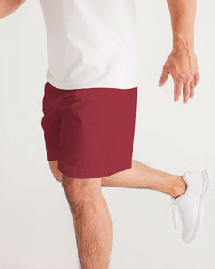 YFE MENS Rowdy Red Jogger Shorts