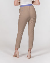 Load image into Gallery viewer, Lady YFE Fuzzy Wuzzy Lite Brown Belted Tapered Pants
