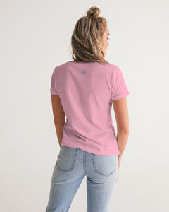 Lady YFE SpringMauve Women's V-Neck Tshirt