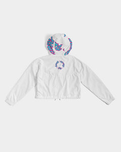 Lady YFE Brain Cage Cropped Windbreaker