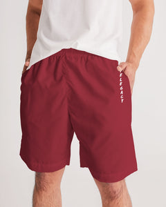 YFE MENS Rowdy Red Jogger Shorts