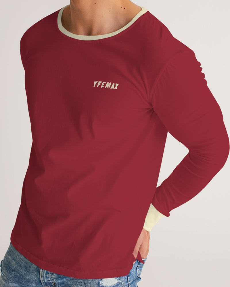 YFE MENS Rowdy Red Long Sleeve Tshirt