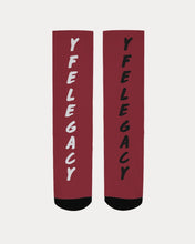 Load image into Gallery viewer, YFE MENS Rowdy Red Socks
