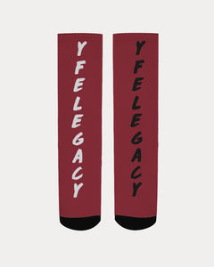 YFE MENS Rowdy Red Socks