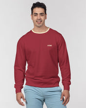 Load image into Gallery viewer, YFE MENS Rowdy Red Classic French Terry Crewneck Pullover
