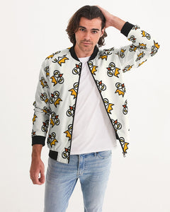 YFE MENS SWAGGY Monogram Bomber Jacket