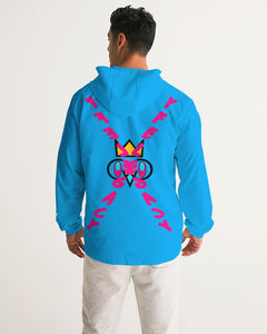 YFE MENS Springtime Blue Windbreaker