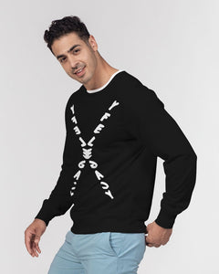 YFE MENS Black Winter Classic French Terry Crewneck Pullover