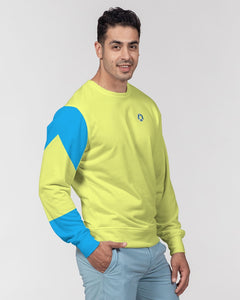 YFE MENS Mellow Yellow Classic French Terry Crewneck Pullover