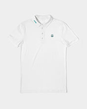 Load image into Gallery viewer, YFE MENS SpRinG wHItE Slim Fit Short Sleeve Polo
