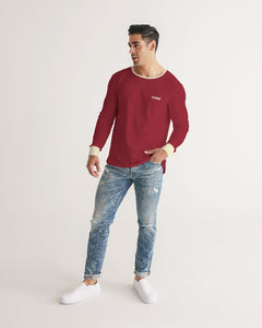 YFE MENS Rowdy Red Long Sleeve Tshirt