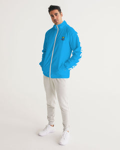 YFE MENS Springtime Blue Windbreaker