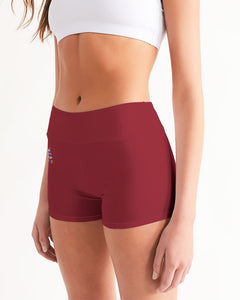 Lady YFE Rowdy Red Mid-Rise Yoga Shorts