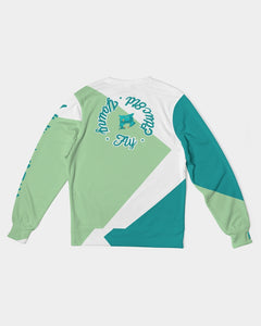 YFE MENS Lite Minty Green Classic French Terry Crewneck Pullover