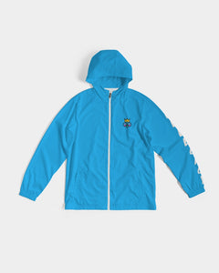 YFE MENS Springtime Blue Windbreaker