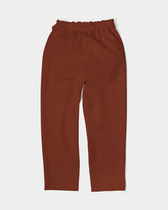 Lady YFE AutumnBrown Belted Tapered Pants