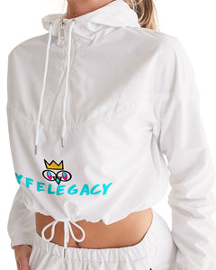 Lady YFE Brain Cage Cropped Windbreaker