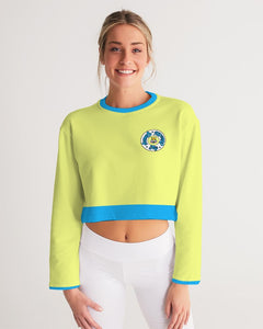 Lady YFE Mellow Yellow Cropped Sweatshirt