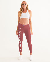 Load image into Gallery viewer, Lady YFE Mauve Yoga Pants
