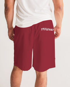 YFE MENS Rowdy Red Jogger Shorts