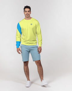 YFE MENS Mellow Yellow Classic French Terry Crewneck Pullover