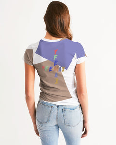 Lady YFE Fuzzy Wuzzy Lite Brown Tshirt