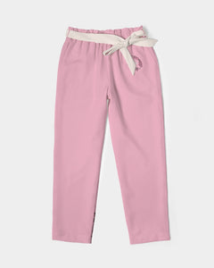 Lady YFE Oatfully Winter Warm Belted Tapered Pants