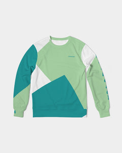 YFE MENS Lite Minty Green Classic French Terry Crewneck Pullover