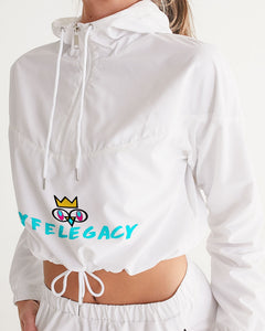 Lady YFE Brain Cage Cropped Windbreaker