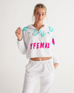 Lady YFE Wreath Cropped Windbreaker