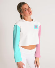 Load image into Gallery viewer, Lady YFE SpRinG wHItE Cropped Sweatshirt
