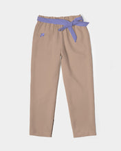 Load image into Gallery viewer, Lady YFE Fuzzy Wuzzy Lite Brown Belted Tapered Pants
