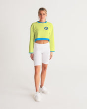 Load image into Gallery viewer, Lady YFE Mellow Yellow Cropped Sweatshirt
