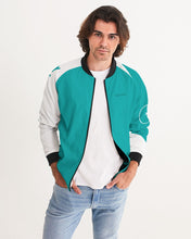 Load image into Gallery viewer, YFE MENS The great feel of TEAL Bomber Jacket
