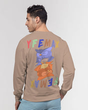 Load image into Gallery viewer, YFE MENS Fuzzy Wuzzy Lite Brown Classic French Terry Crewneck Pullover
