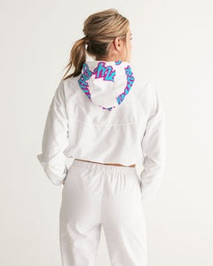 Lady YFE Brain Cage Cropped Windbreaker