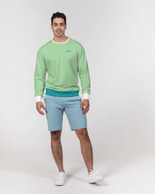 Load image into Gallery viewer, YFE MENS Lite Minty Green Classic French Terry Crewneck Pullover
